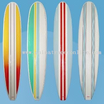 NXB Surf Boards with Fun Stripes from China